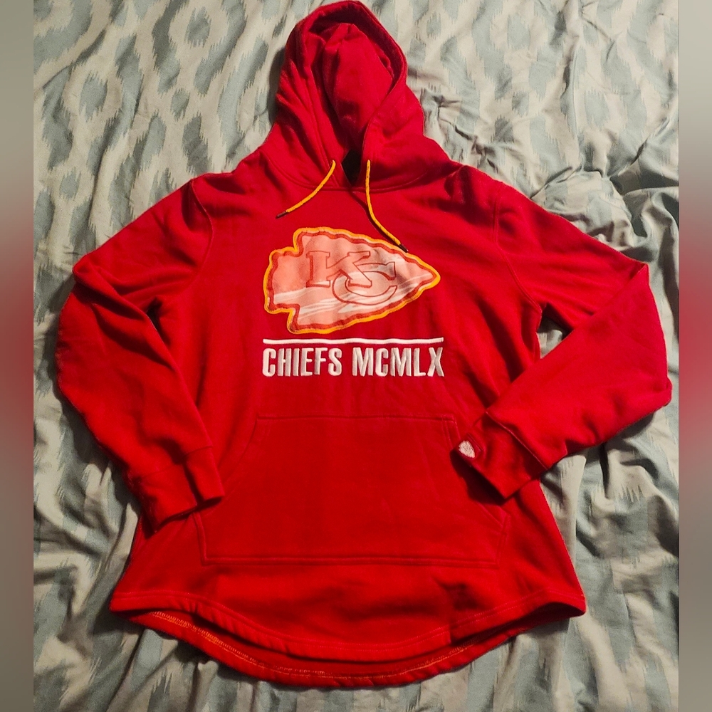 Kansas City Chiefs MCMLX Red Hoodie Men's Size‎ Medium